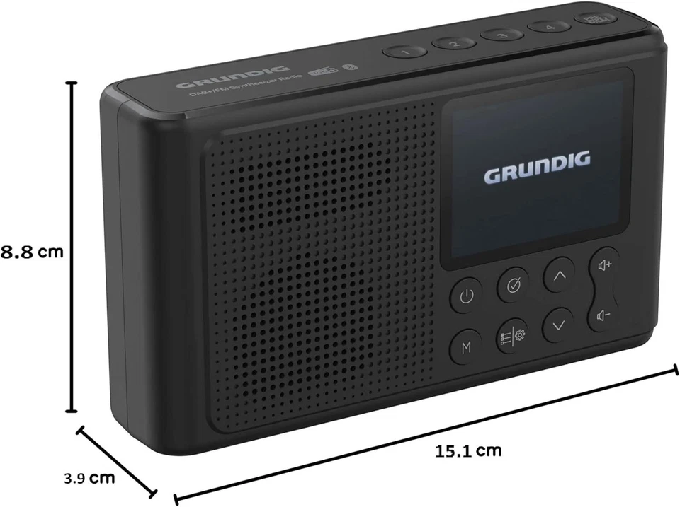 Grundig Music 6500 - Taschenradio (Lautsprecher) schwarz - Bild 4 von 4