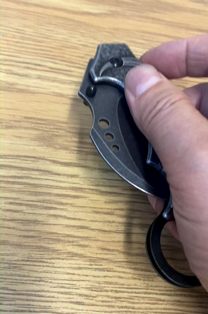 CS:GO Skull Karambit Spring Assisted Open Blade Folding Pocket Knife ...