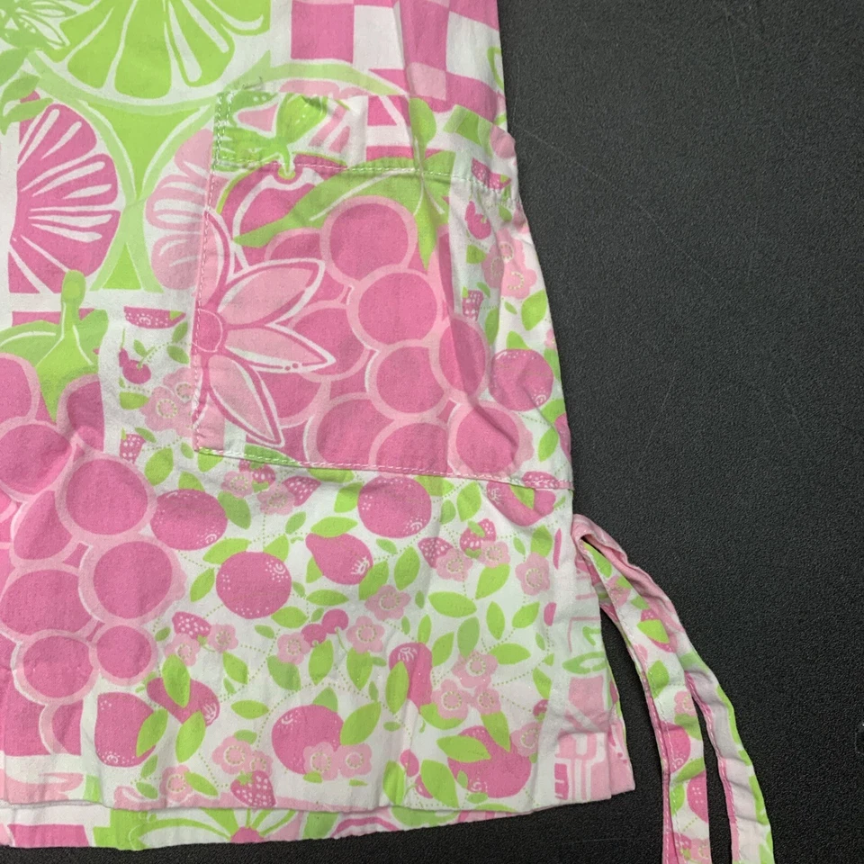 Girls 2T Lilly Pulitzer Pink And Green Floral Dress - Image 3 of 4