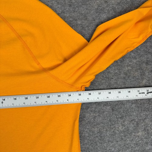 Coolibar Lumaleo T-Shirt Long Sleeve UPF 50+ Orange Womens 2XL XXL - Picture 12 of 14