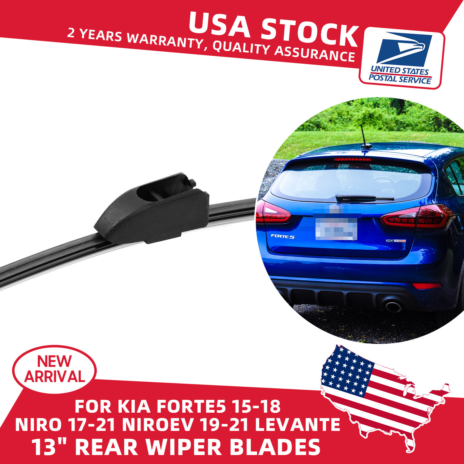 OEM Hyundai Elantra GT 2013-2017 Rear Wiper Blade 98850A5000