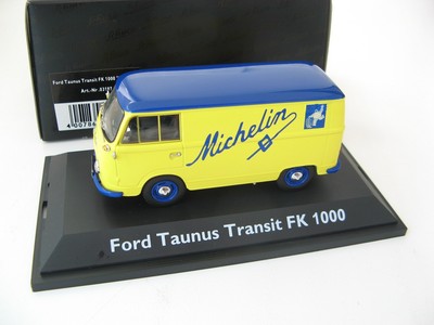 Ford Taunus Transit Fk 1000 Michelin 1 43 Schuco Rare Ebay