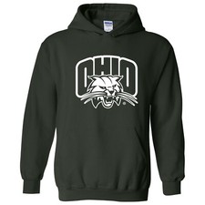 Ohio University Arch Logo Hooded Sweatshirt - Forest