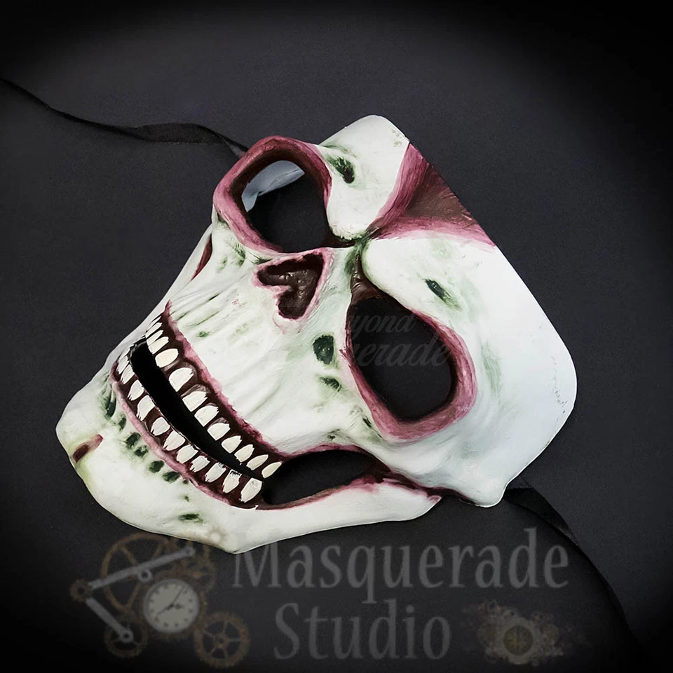 Horror Bloody Creepy Skull Face Costume Festival Halloween Masquerade Mask - Image 3 of 4