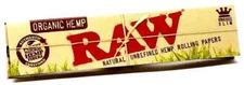Raw Organic King Size Rolling Papers Slim *Discounts* 1 Pack USA SHIPPED