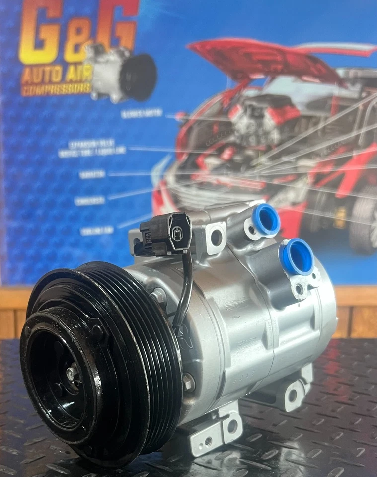 COMPRESOR AIRE ACONDICIONADO AJUSTE MAZDA CX-7 2009-2012,97120 Foto 2 de 4