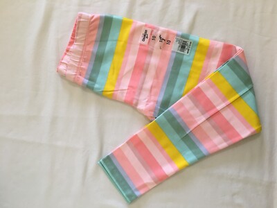 NWT OshKosh Girls Stripe Leggings 7,8,10,12,14