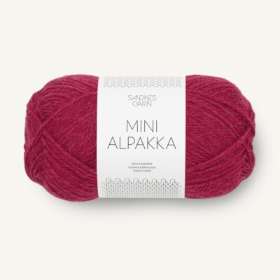 MINI ALPAKKA von SANDNES GARN - RUMBA RED (4255) - 50 g / ca. 150 m Wolle