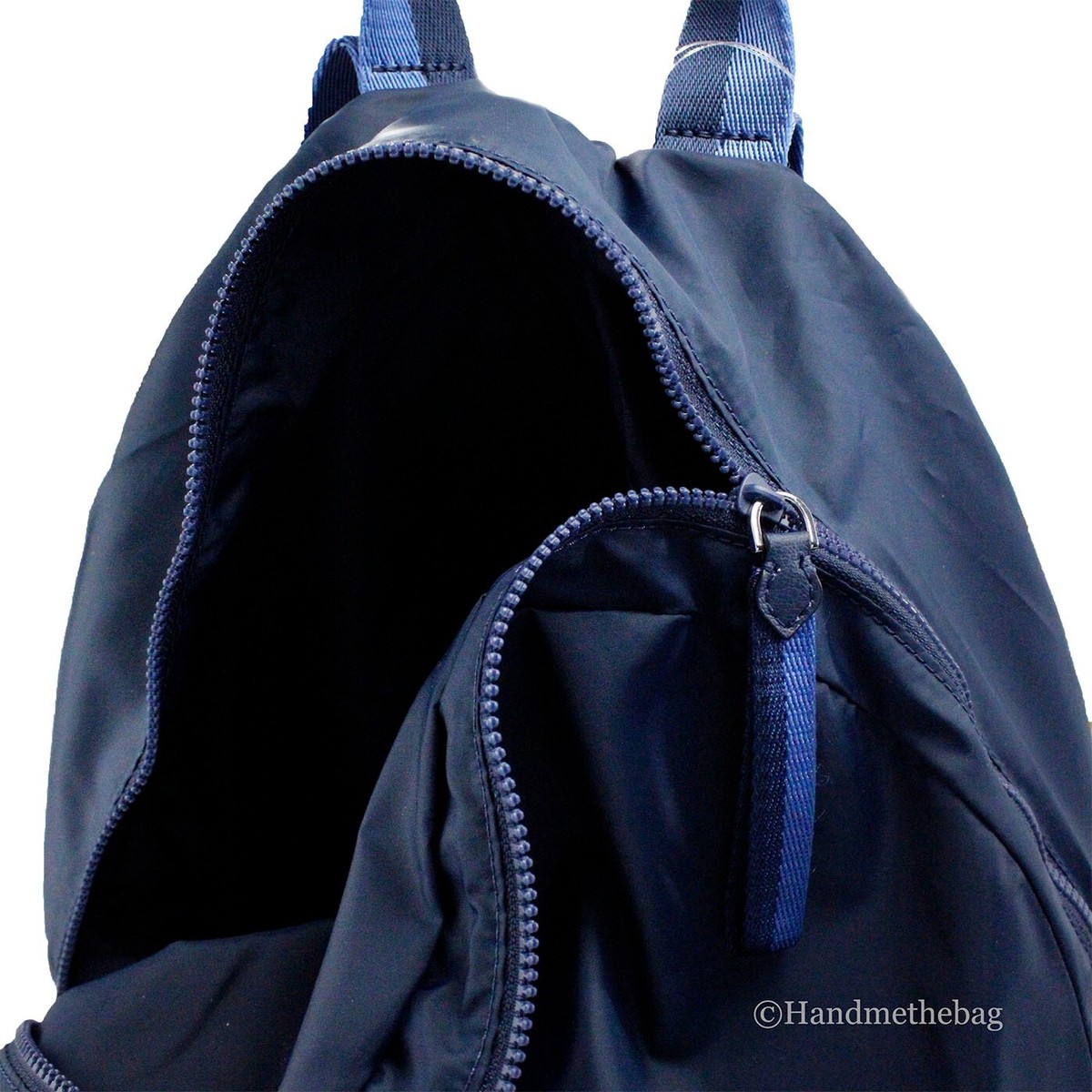 Kate Spade Arya Navy Packable Nylon Backpack Night Cap 