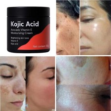 Kojic Acid Whitening Cream for Dark Spot Remover  Anti-Aging Face Cream - 50gm