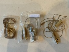 Set Of 3 Cable Adapters For Headphone Mics
