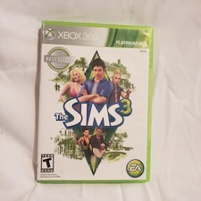 The Sims 3 (Microsoft Xbox 360, 2010) Tested No Manual