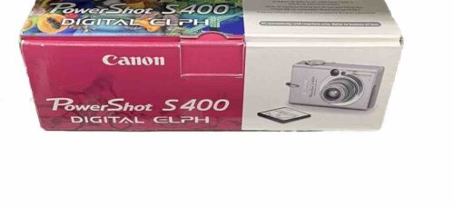 Canon Powershot S400 Digital Elph - 3x optical zoom lens Open Box - Picture 4 of 9