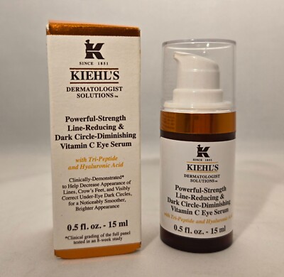 Kiehl's Line-Reducing Dark Circle-Diminishing Vit C Eye Serum - .5 fl.oz/15ml