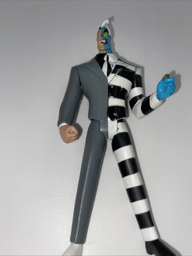 DC Comic Two-Face Action Figure Batman Animated Series ACTION FIGURE 4" - 第 9/9 張圖片
