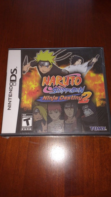 Naruto Shippuden Ninja Destiny 2 Nintendo DS Brand New and Sealed