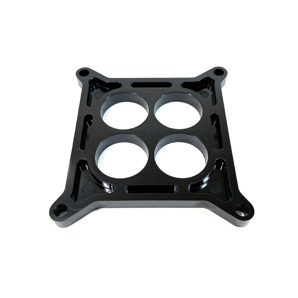 Carb Spacer S 1" Tall Open Phenolic Carburetor Spacer Kit For Chevy For... 4150 Carb Spacer - Foto 10