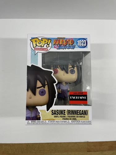 Funko Pop Sasuke Uchiha Rinnegan #1023 AAA Exclusive Naruto Shippuden.