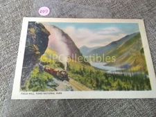 PBDD Train or Station Postcard Railroad RR FIELD HILL YOHO NATIONAL PARK