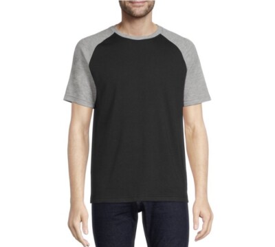 george men's black t shirt