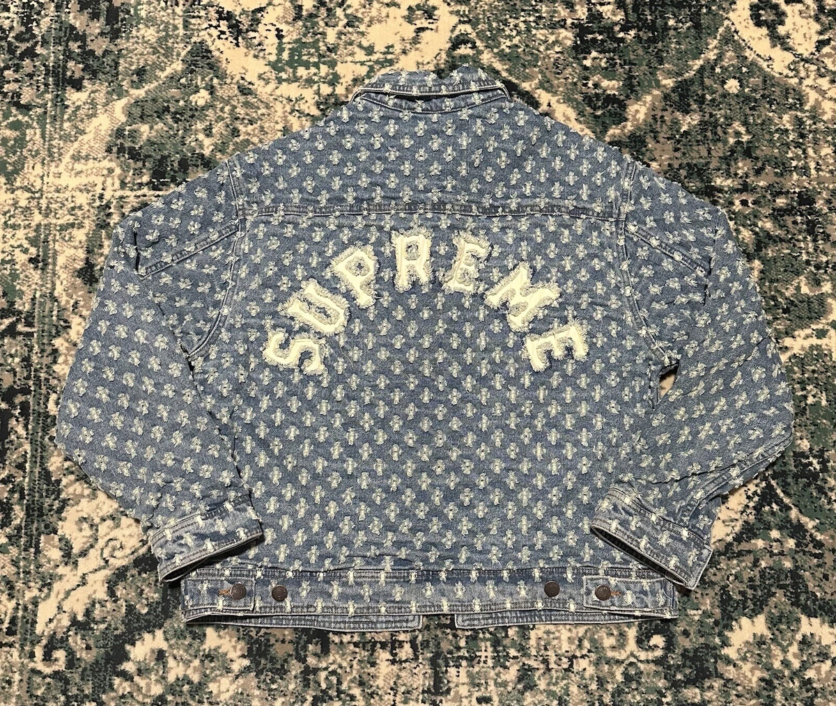 Supreme Hole Punch Denim Trucker S