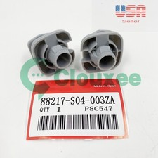 2pcs Grey 74437 Sun Visor Clip Replacement Light 88217-s04-003za Fits Honda 2pcs Grey 74437 Sun Visor Clip Replacement Light 88217-s04-003za Fits Honda
