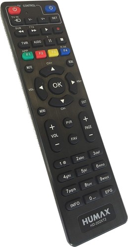 Humax HD-2022T2 Digimax T2, DVB-T2 Digital terrestrischer Decoder, 2in1 Fernbedienung - Bild 5 von 12
