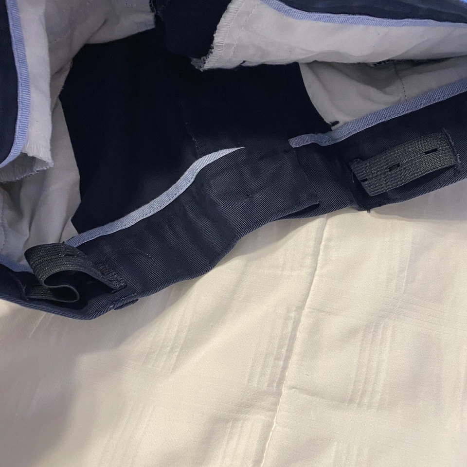 Pantalones Cortos Chinos Land's End Niños Azul Marino Talla 18 Ajustados Uniforme Escolar Aprobado Foto 3 de 4