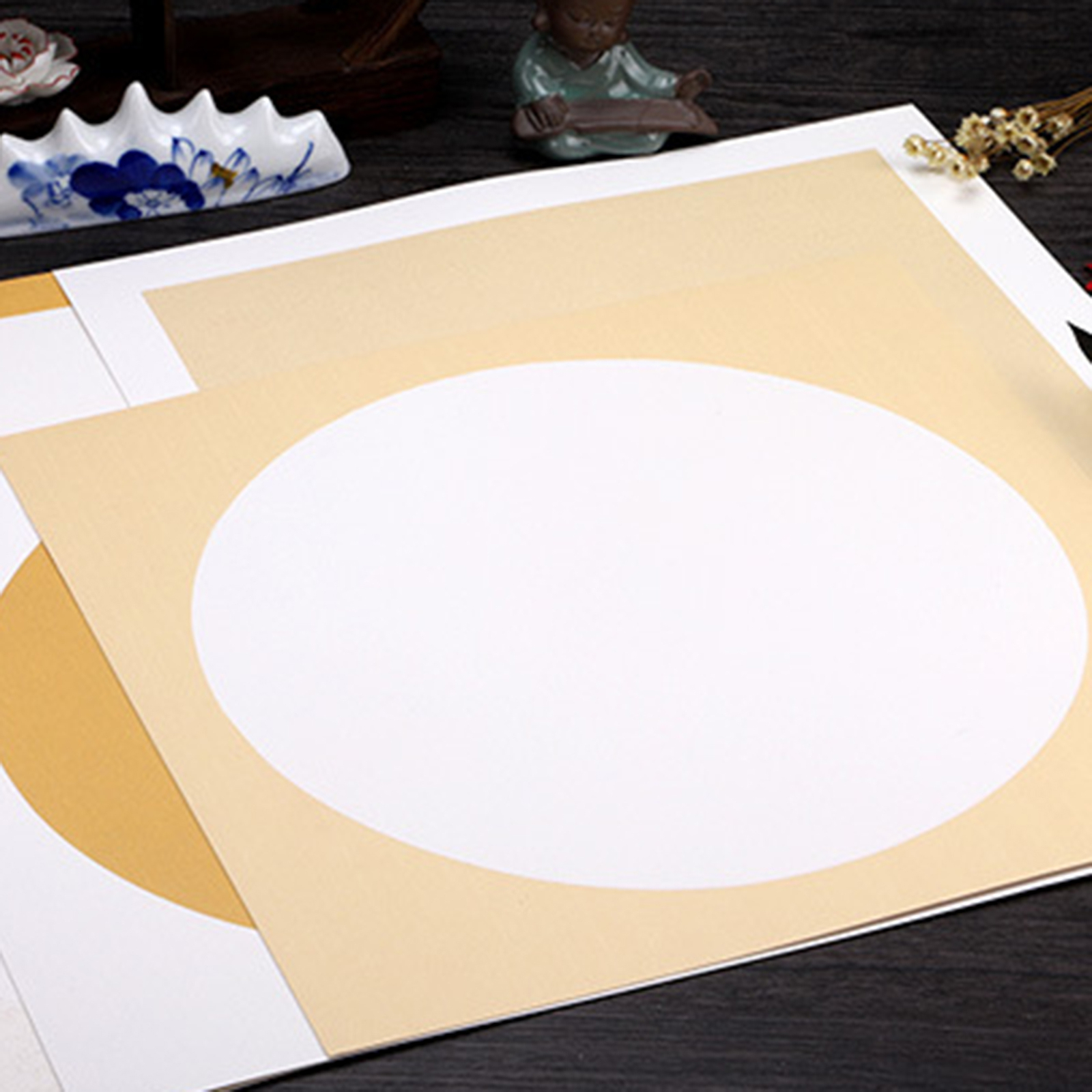 10Pcs/Set Mounting Papers Collectible Calligraphic Chinese Art Paper