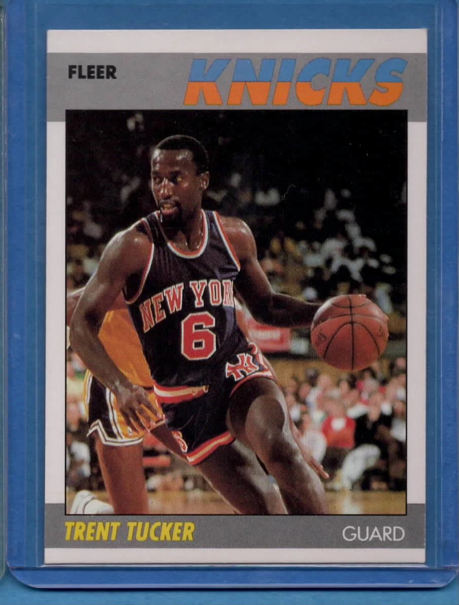 1987-88 FLEER BASKETBALL #113 TRENT TUCKER - TARIFF-FREE!