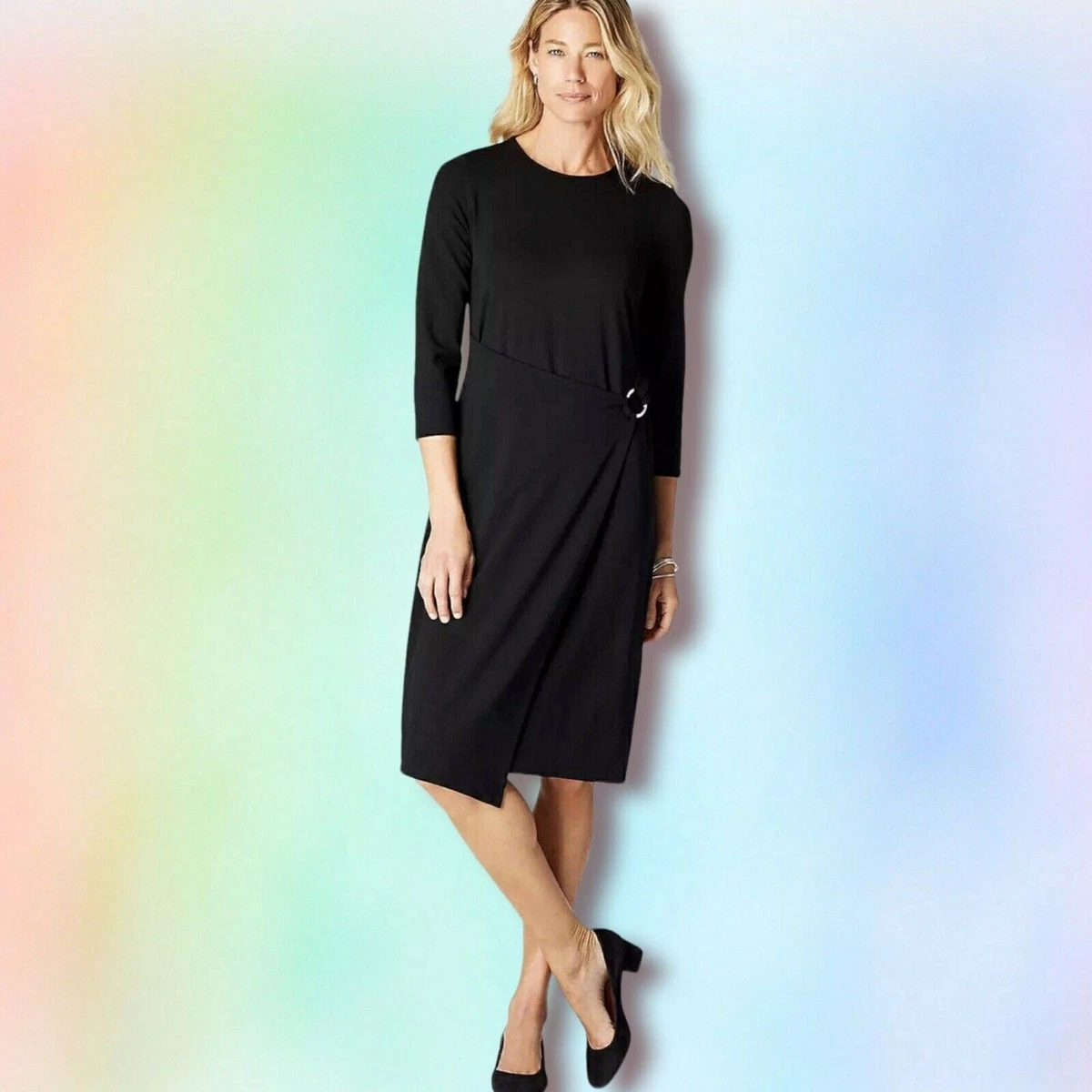 J jill top wrap dress