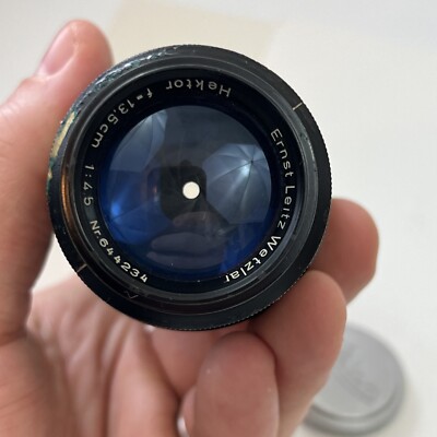 Leica E.Leitz F4.5 13.5cm Hektor M39 Screw Mount LSM 135mm 1947