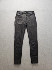 The Kooples Women Pant 25 Black Skinny Ankle 5 Pocket Design Casual Zip Closure