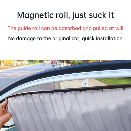 4x Universal Car Side Window Sun Shades Silver For Breast feeding Taking a nap U - Picture 2 of 15