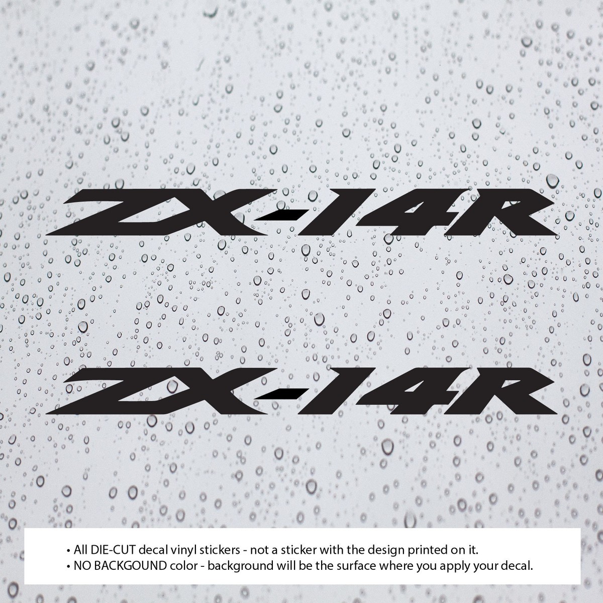 175R INAGORIDER ステッカー 2x) ZX14R ZX-14R Decal Stickers for Ninja Motorcycle | Fender Gas