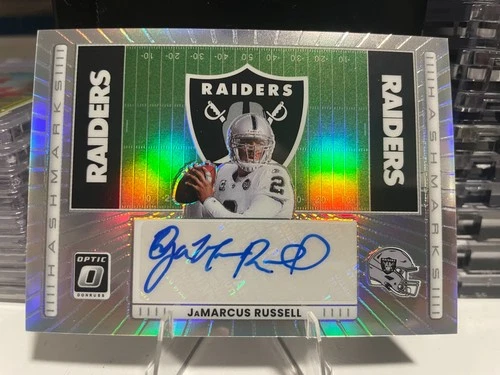 2025 Donruss Optic JaMarcus Russell Base (RAW)