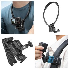Universal Magnetic Camera Backpack Clip  Neck Mount for GoPro/DJI/Insta360