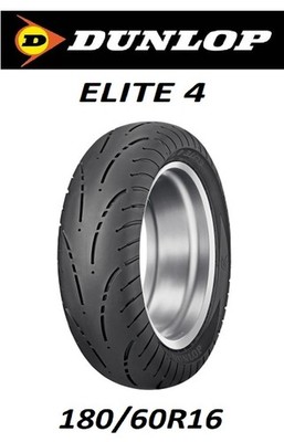 DUNLOP ELITE 4 REAR 180/60R16 TIRE INDIAN CHIEF ROADMASTER