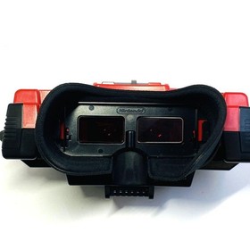 Nintendo Virtual Boy console, 3 games, and AC adapter/tap included.