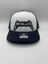 Metallica trucker hat, Richardson 112 Snap-back style.  New with tags!