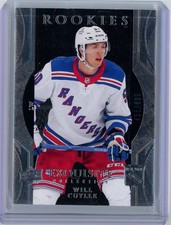 2023-24 Upper Deck Ice #R45 Will Cuylle Exquisite Collection Rookies #/499