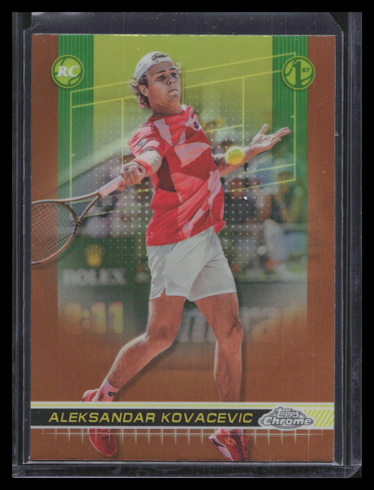 2024 Topps Chrome #138 Aleksandar Kovacevic Clay Court Refractor