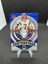 2022 Panini Mosaic Football #CS-25 Boomer Esiason Center Stage Blue Prizm /99 SP