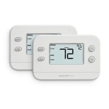 X1N Thermostat Non-Programmable 1 Heat/1 Cool 2-Pack