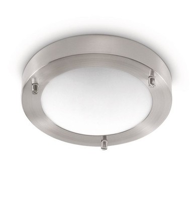 Philips MyBathroom 32009/17/16 28 Watt Halogen Ceiling Light - Matt Chrome