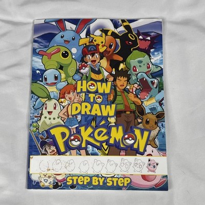 NEW HOW TO DRAW POKEMON Step By Step Book 2022 Rare Made in USA