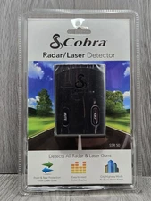 NEW & SEALED Cobra RADAR/LASER DETECTOR SSR 50 Detects ALL Radar & Lasers