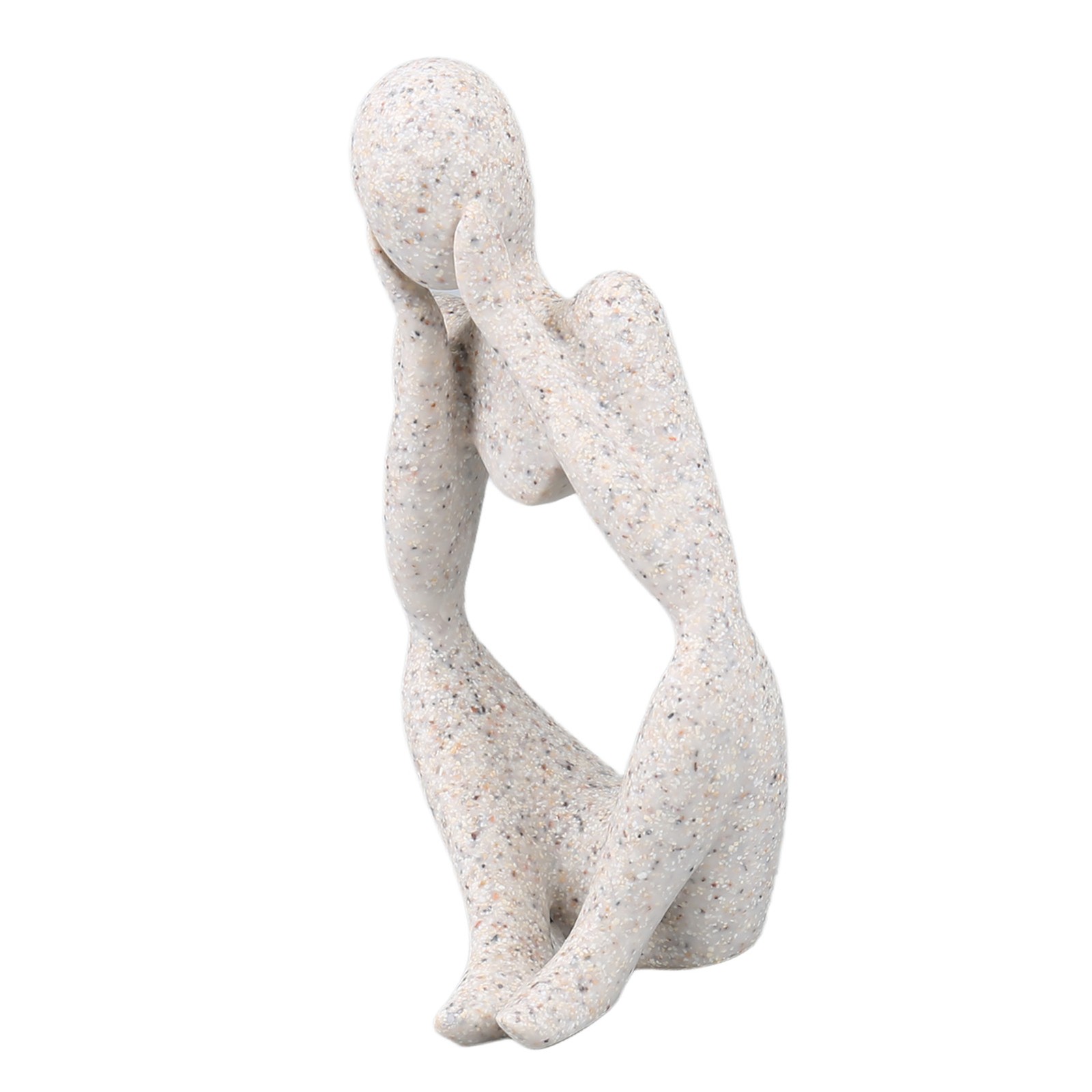 Resin Thinker Statue Abstract Design Shelf Decoration For Home Excellent