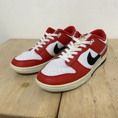 Nike Dunk Low Retro PRM Chicago Split University Red