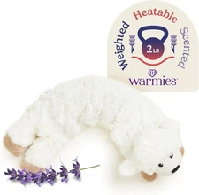 Warmies  Sheep Microwavable Therapeutic Neck Wrap Lavender Scented Plush  19"